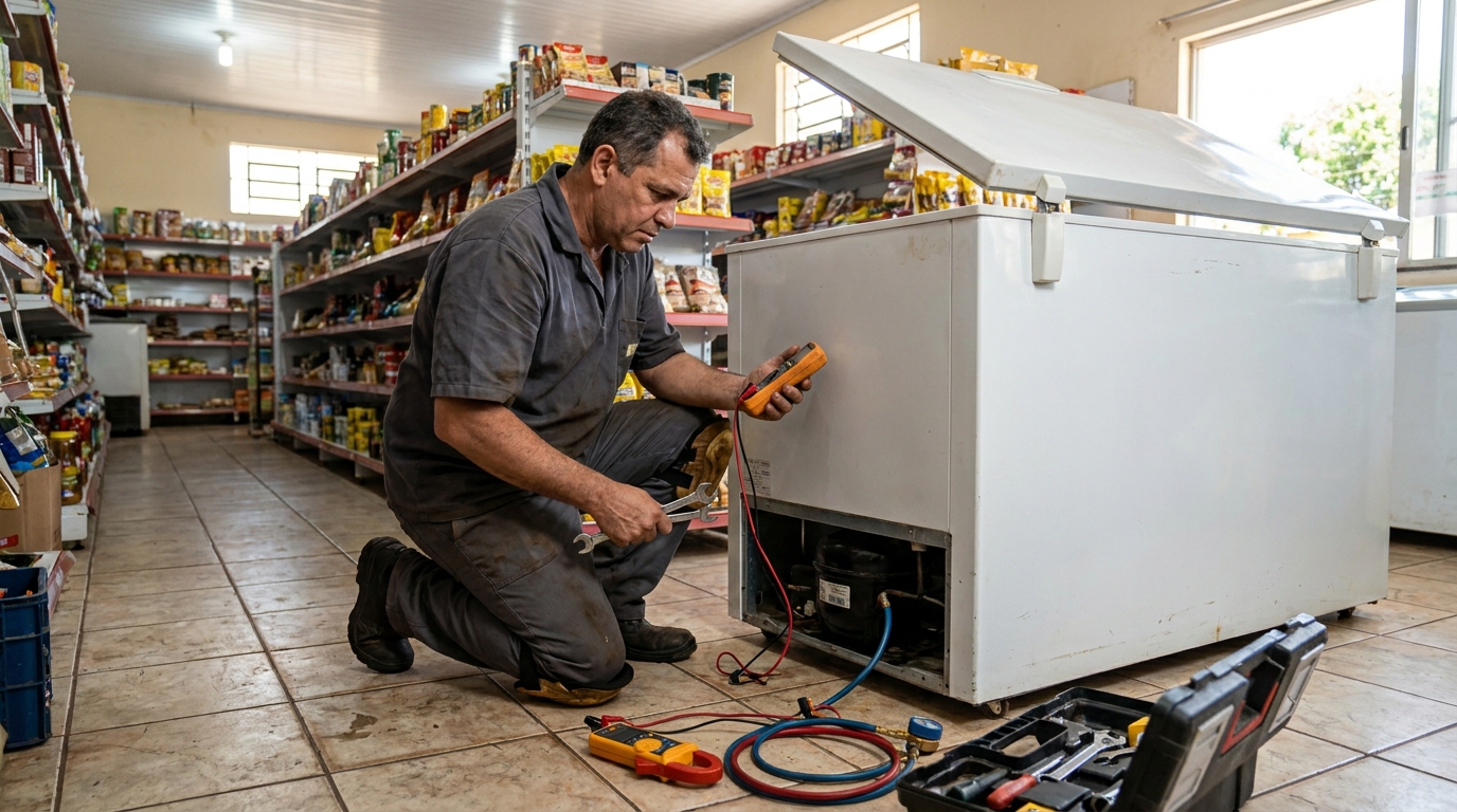 Manutenção em Motor Ventilador em Ponta Grossa‑PR